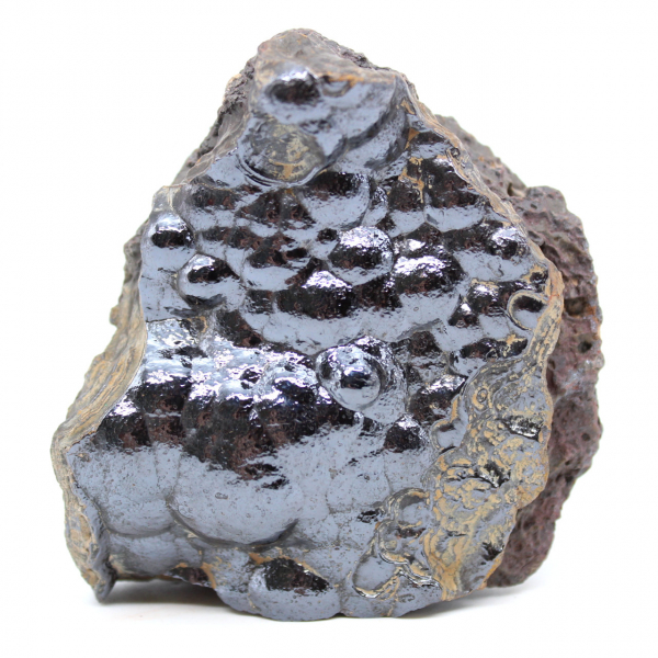 natural hematite rock