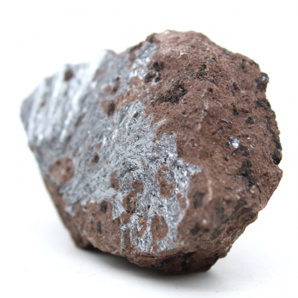 Natural crystallized pyrolusite