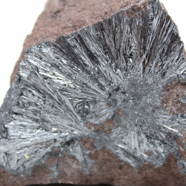 Raw pyrolusite stone