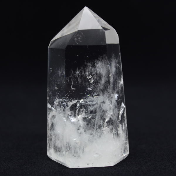 Polished rock crystal