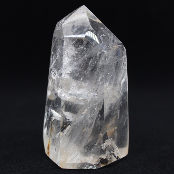 Rock crystal prism for collection