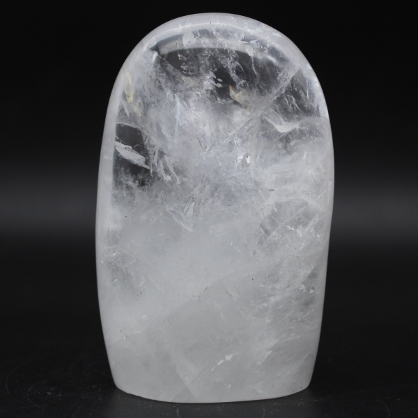 polished rock crystal