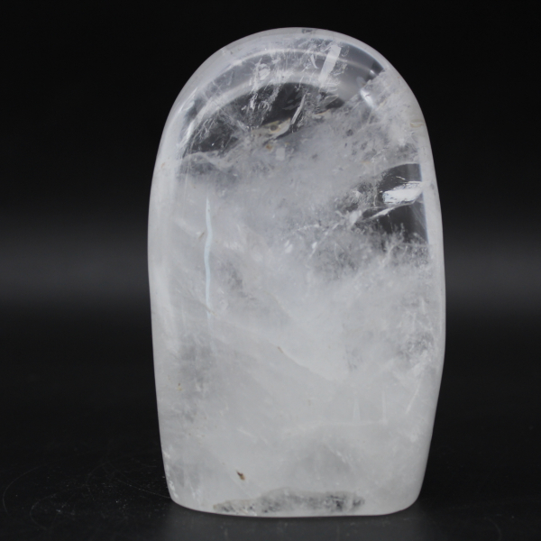 polished rock crystal