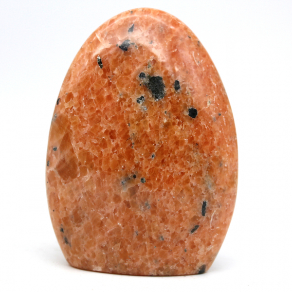 Decorative orange calcite