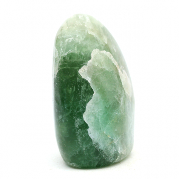 Green fluorite rock