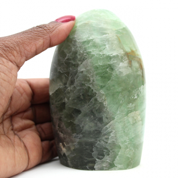Green fluorite natural stone