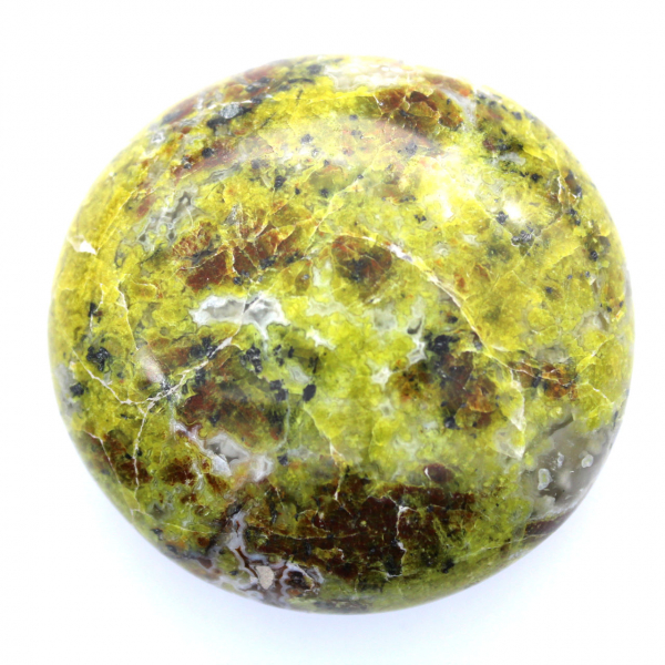 Green opal pebble