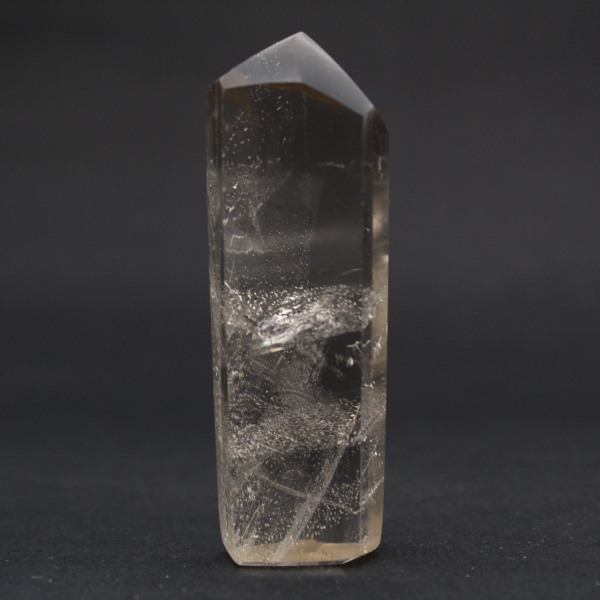 Slightly smoky quartz prism