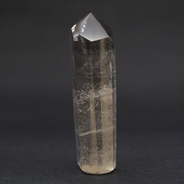 Slightly smoky quartz prism