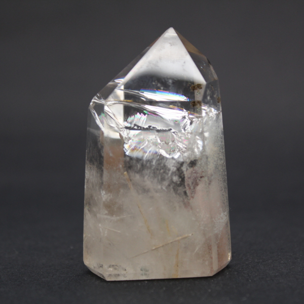 Rock crystal with inclusion