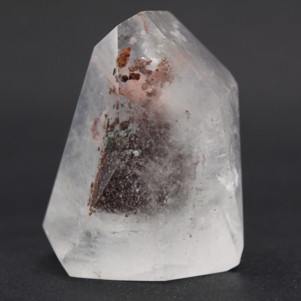 Quartz prism with inclusion