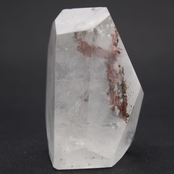 Quartz prism with inclusion