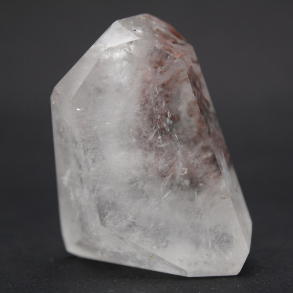 Quartz prism with inclusion