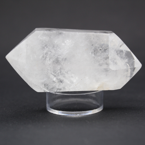 Bitterminated rock crystal prism