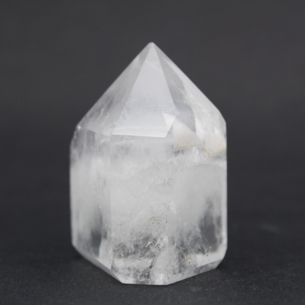 Rock crystal prism with ghost