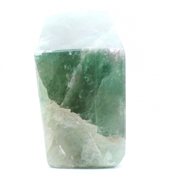 Green Fluorite Hexahedron