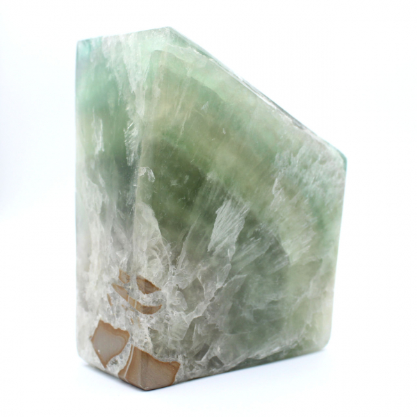 Green Fluorite Hexahedron