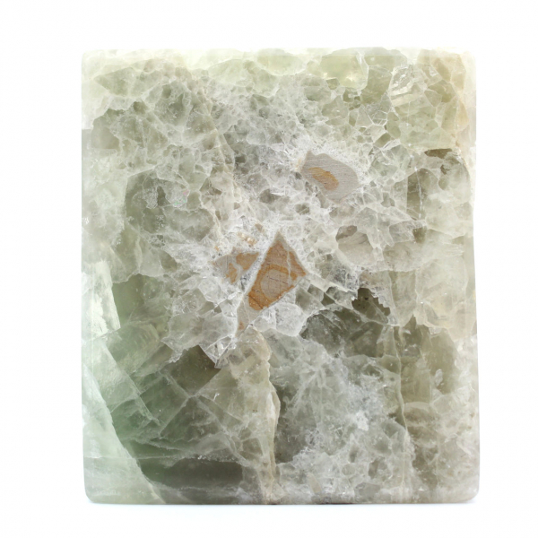 Green Fluorite Hexahedron Block