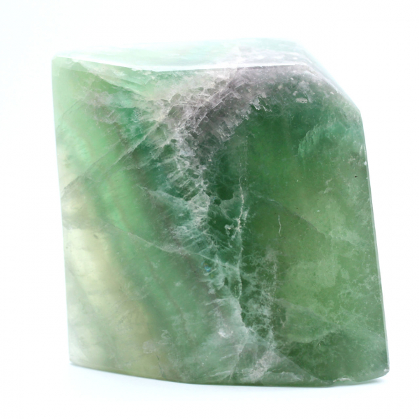 Green Fluorite Octahedron