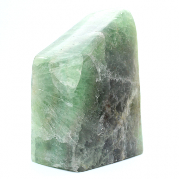 Green Fluorite Heptahedron Block