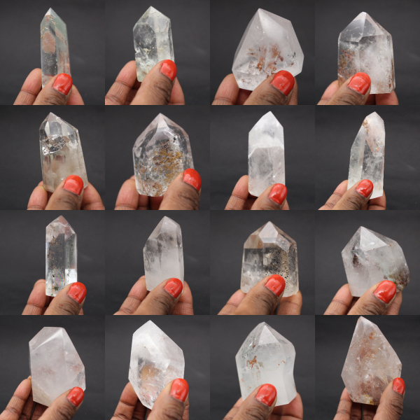 Bitterminated quartz prism