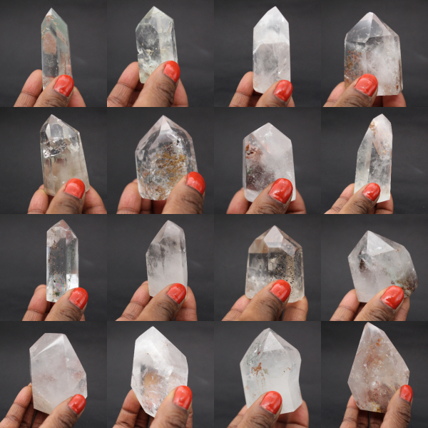 Bitterminated quartz prism