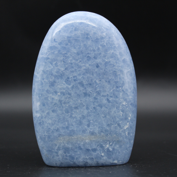 Ornamental natural blue calcite