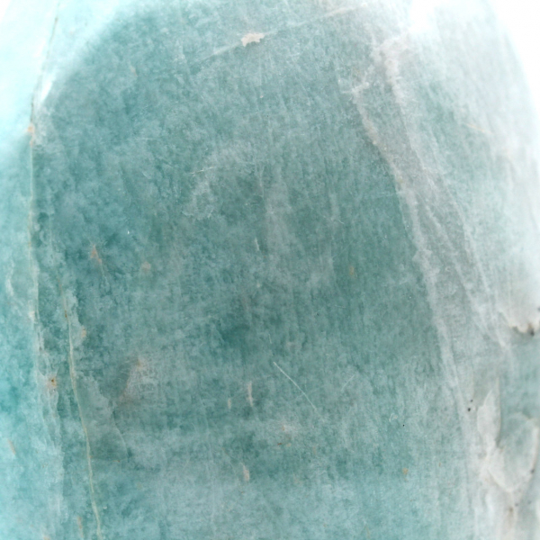 Polished amazonite stone