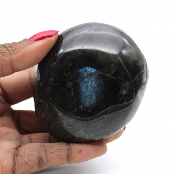 Labradorite rock pebble