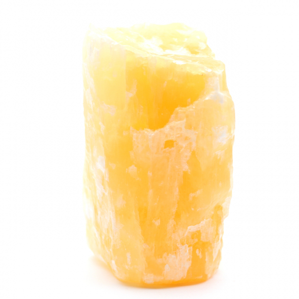 Orange calcite stone