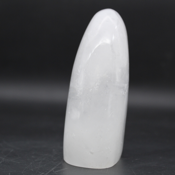Polished rock crystal from madagascar