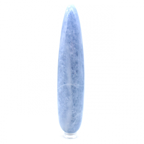 Blue calcite stick
