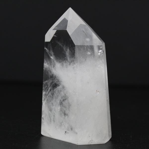 Rock crystal prism from Madagascar