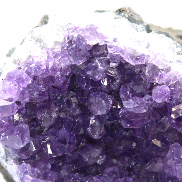 Crystallized amethyst