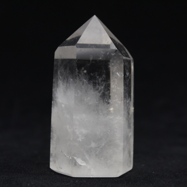 Quartz prism crystal