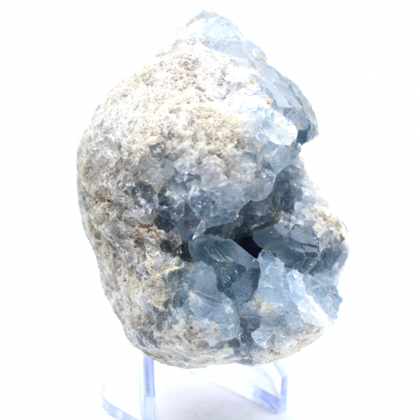 Celestite from Madagascar crystallized
