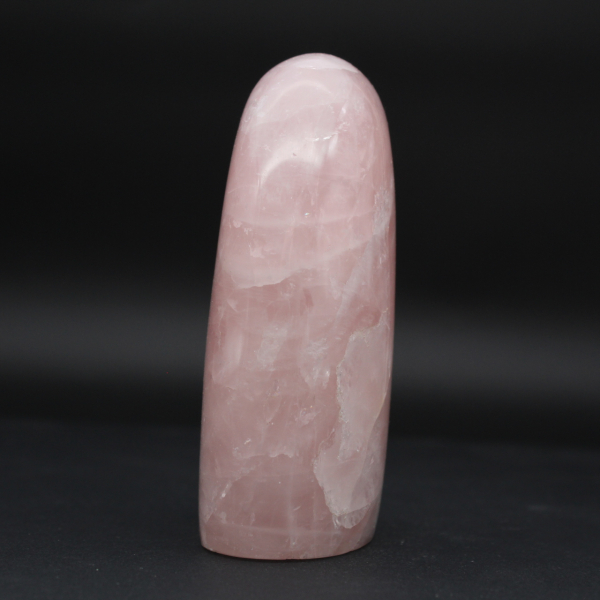 Free form rose quartz