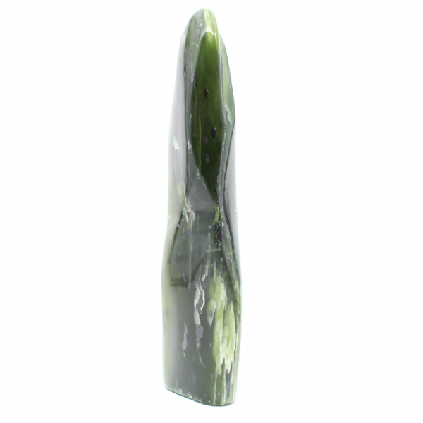 Natural nephrite jade rock