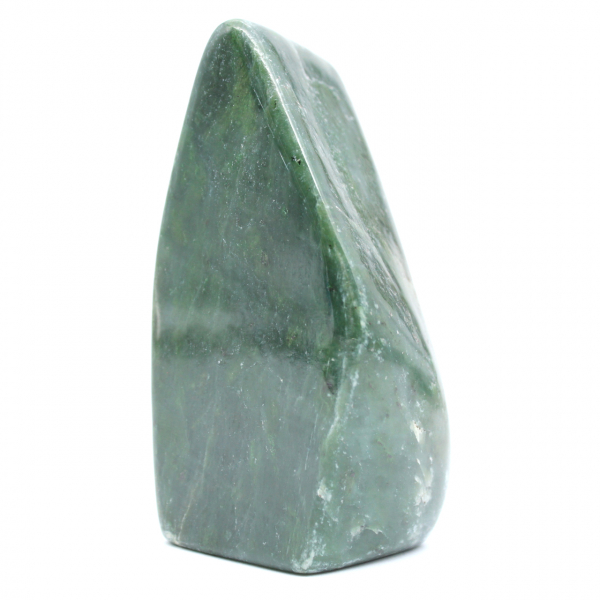 Jade nephrite polished stone