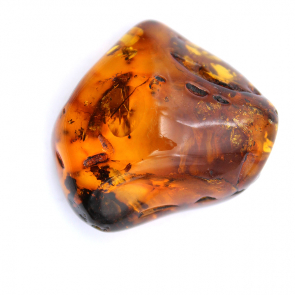 Polished amber