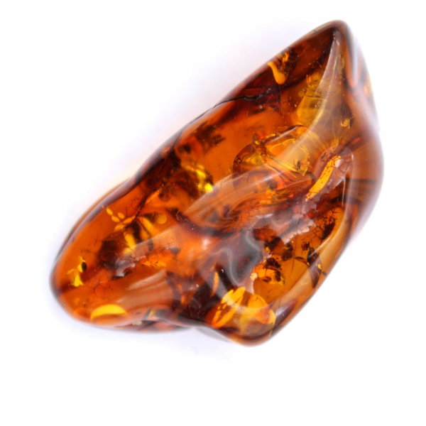 Polished amber