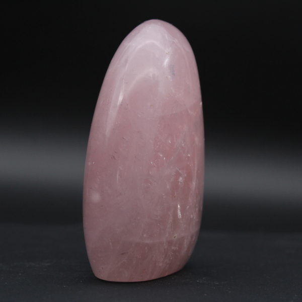 Collectible natural rose quartz
