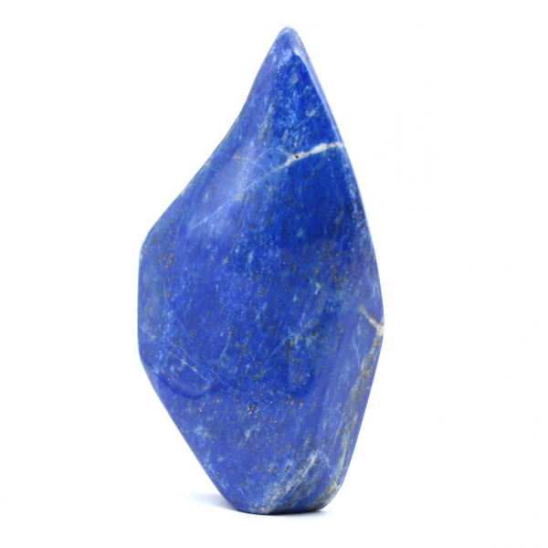 Polished lapis lazuli stone