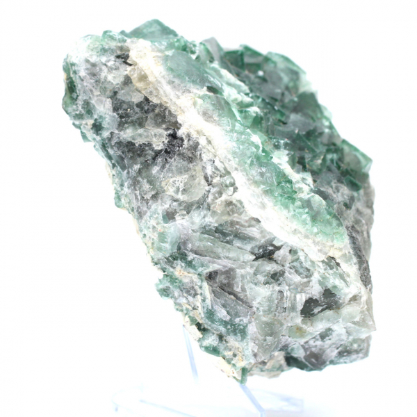 Cubic fluorite crystals on gangue