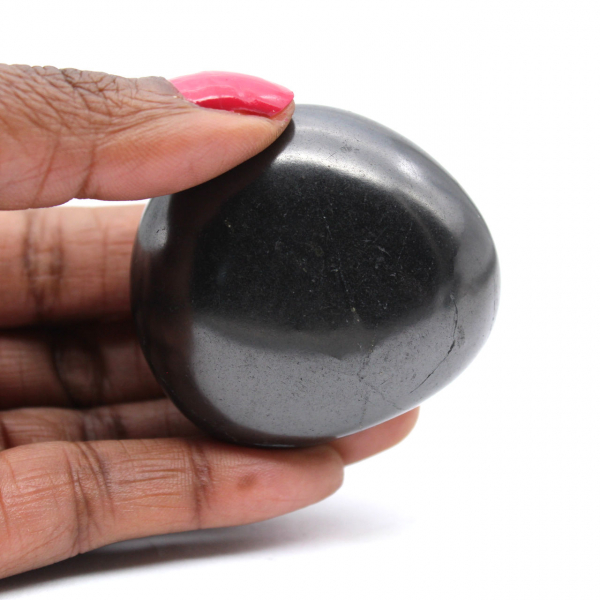 Shungite polished stone