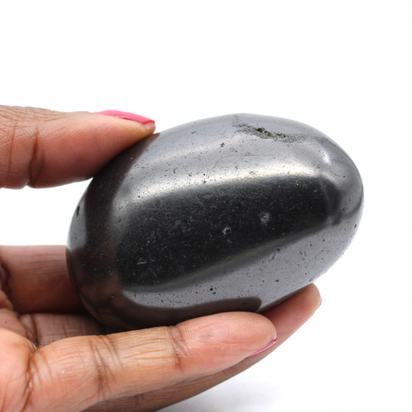 Shungite polished stone