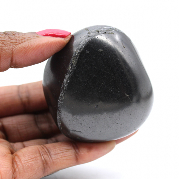 Natural shungite rock