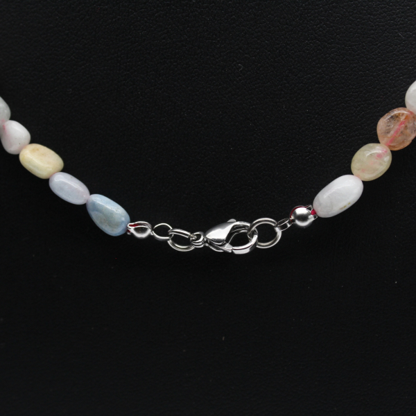 Beryl stone necklace