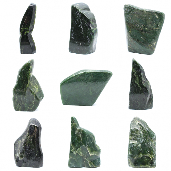 Decorative nephrite jade
