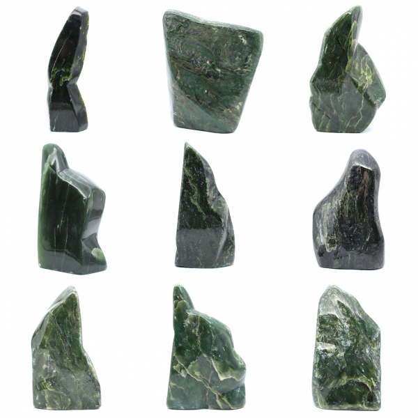 Decorative nephrite jade